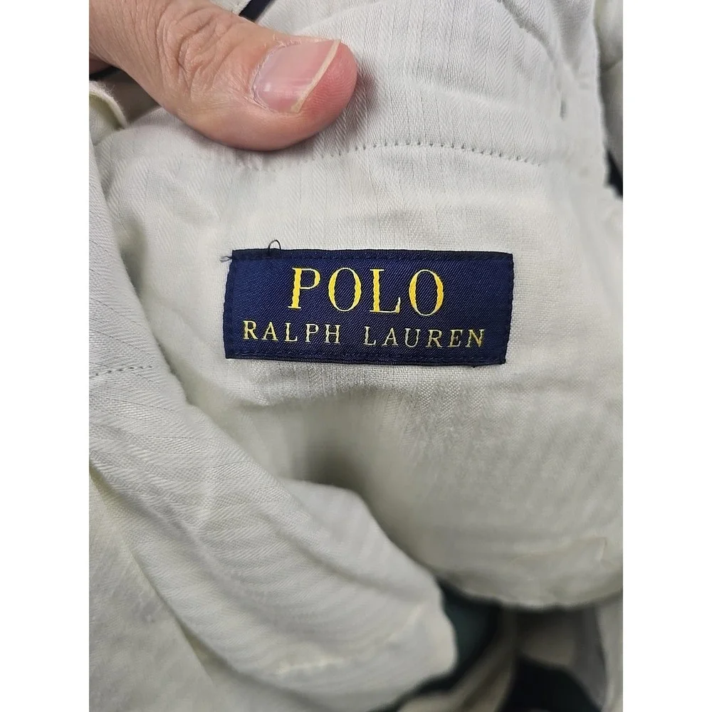 Polo Ralph Lauren Corduroy Pants Mens 35x31 Hunter Green Mallard Ducks Birdwatch